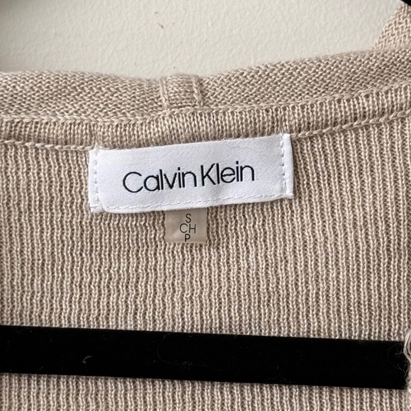 Calvin Klein Hooded Sweater - Beige/Tan - Picture 3 of 4